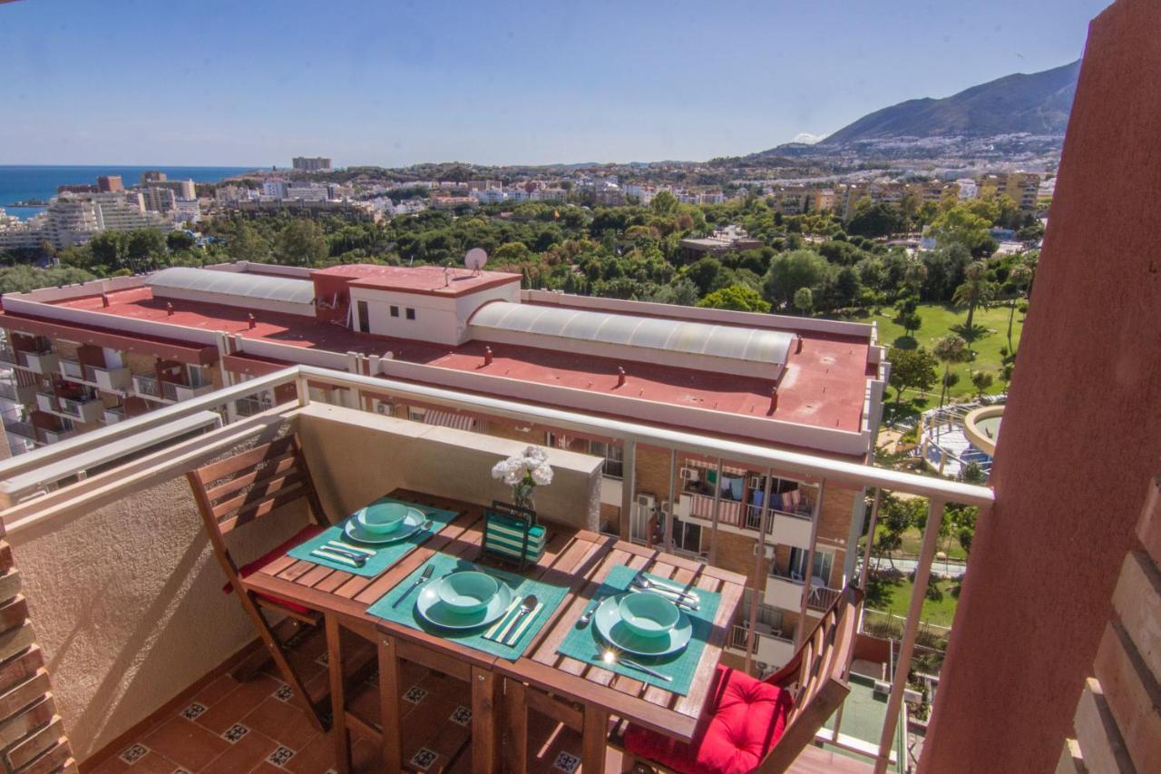 Benalmadena Estudio Jjupiter 250 M Del Mar Con Vistas Al Mar Piscinas מראה חיצוני תמונה