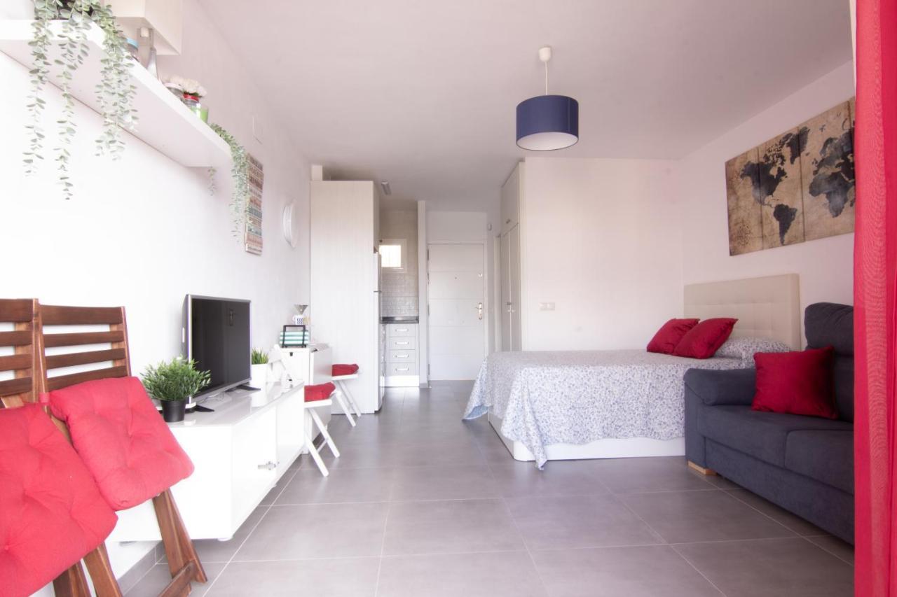 Benalmadena Estudio Jjupiter 250 M Del Mar Con Vistas Al Mar Piscinas מראה חיצוני תמונה
