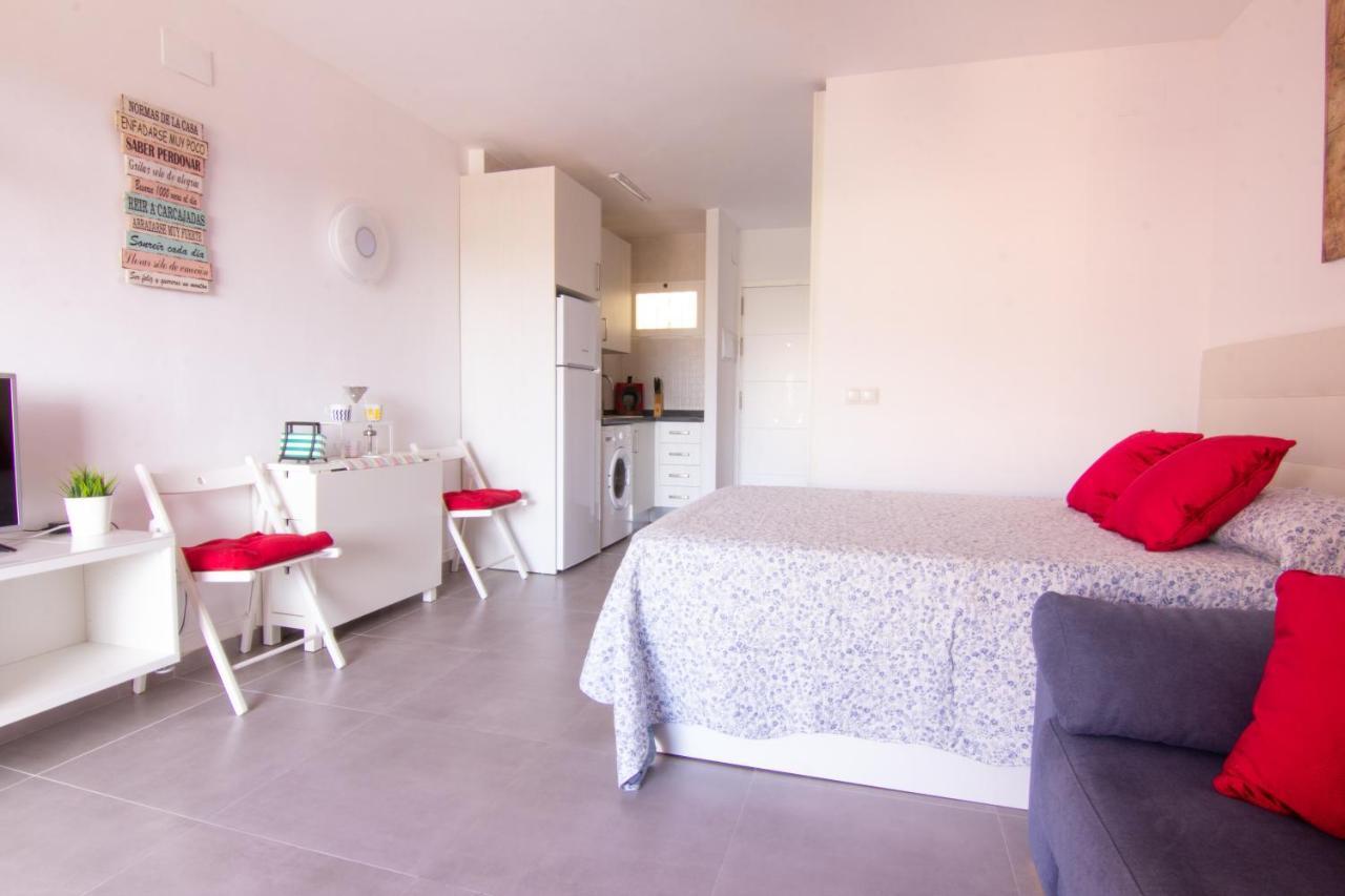 Benalmadena Estudio Jjupiter 250 M Del Mar Con Vistas Al Mar Piscinas מראה חיצוני תמונה